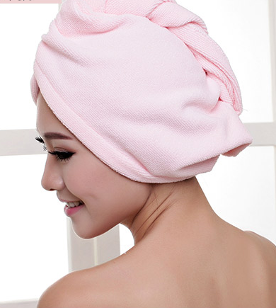 Women's Microfiber Hair drying cap