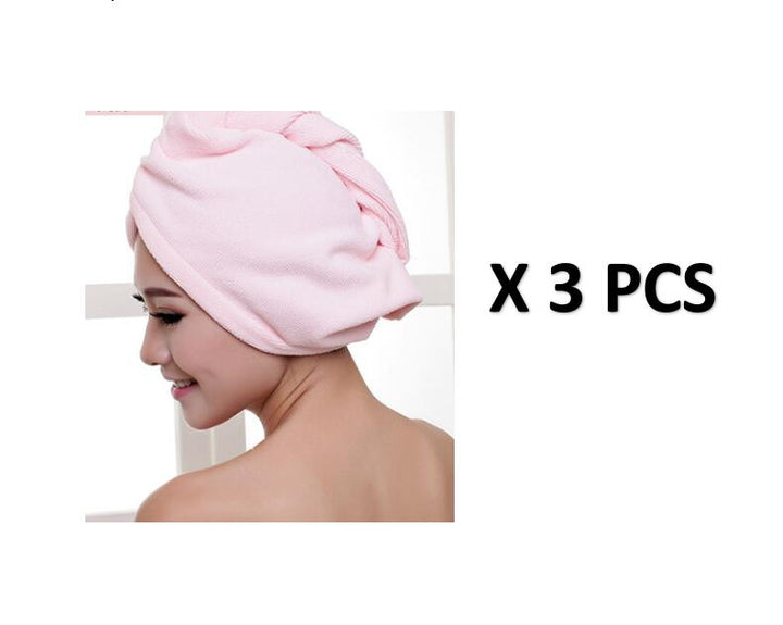 Women's Microfiber Hair drying cap