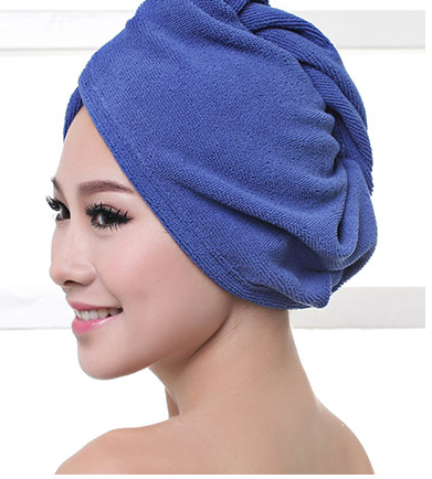 Women's Microfiber Hair drying cap