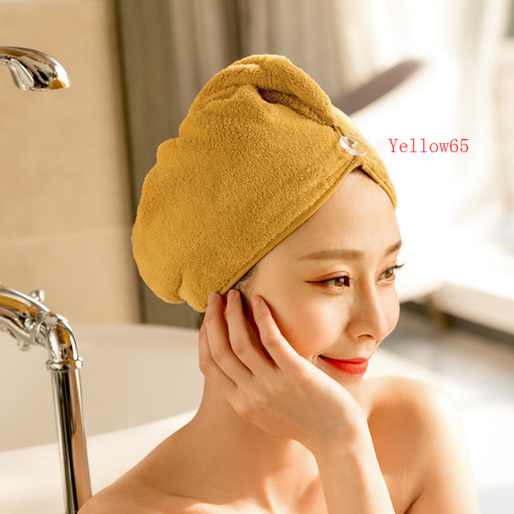 Women's Microfiber Hair drying cap