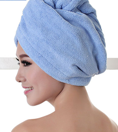 Women's Microfiber Hair drying cap