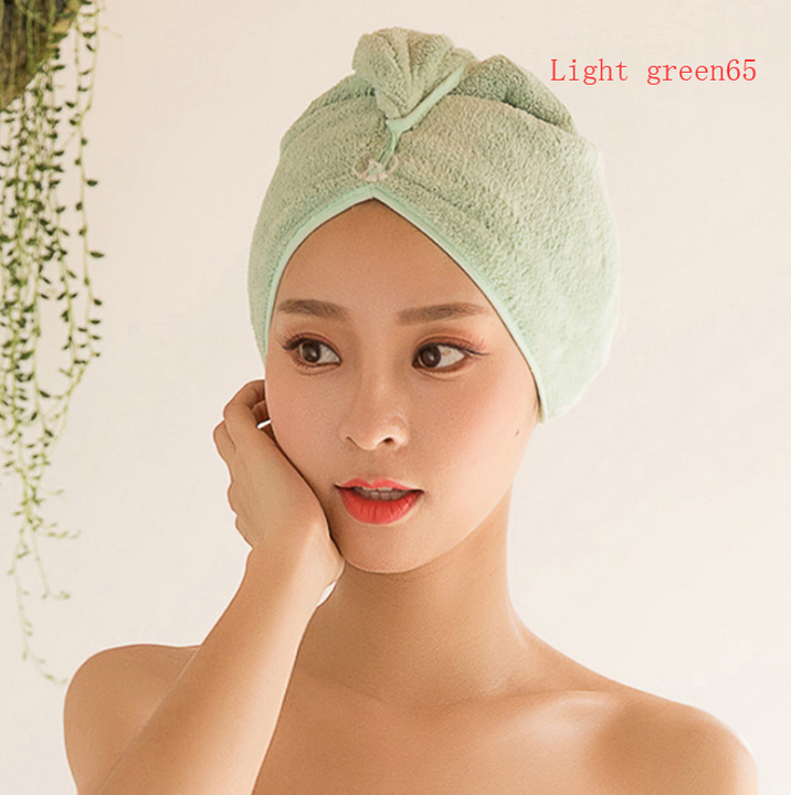 Women's Microfiber Hair drying cap