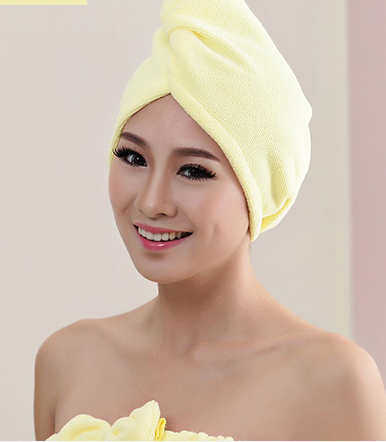 Women's Microfiber Hair drying cap