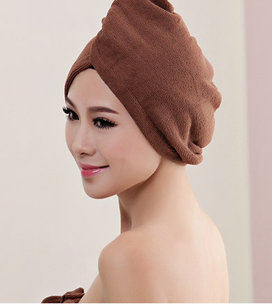 Women's Microfiber Hair drying cap