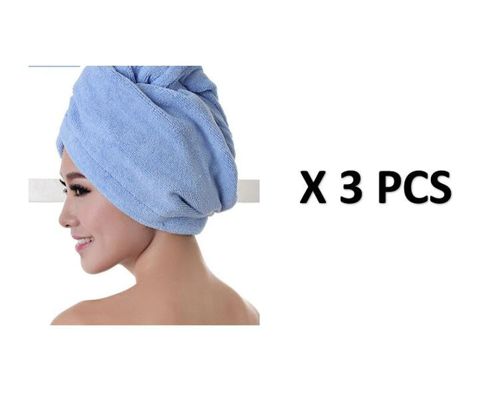 Women's Microfiber Hair drying cap