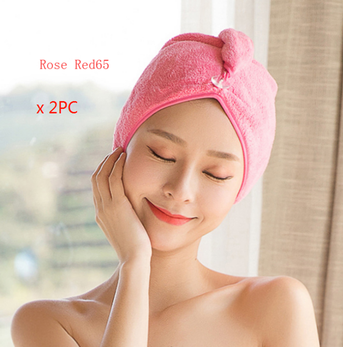 Women's Microfiber Hair drying cap