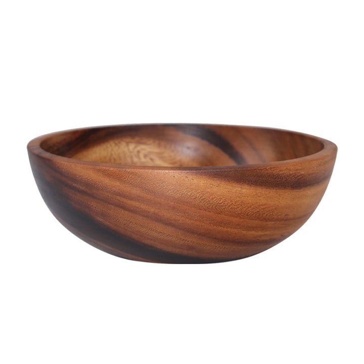 Acacia wooden bowl tableware