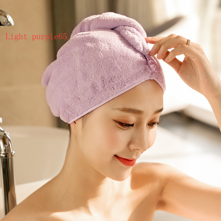 Women's Microfiber Hair drying cap