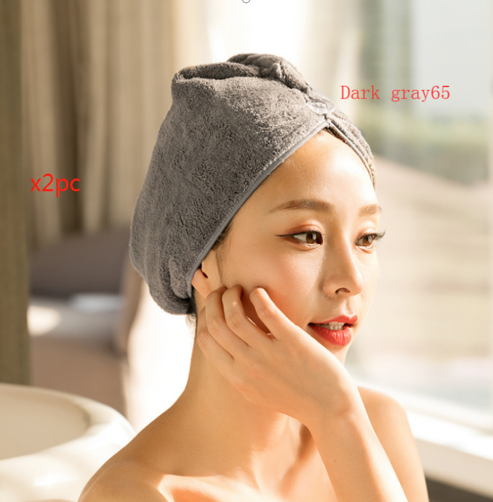 Women's Microfiber Hair drying cap